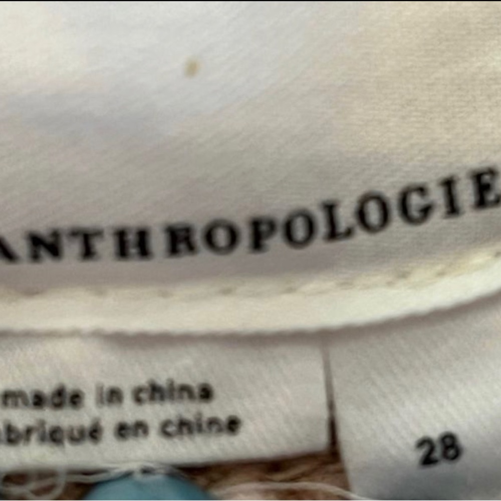 Anthropologie the wanderer leopard utility pants. Ladies size 28/6. - Picture 5 of 6